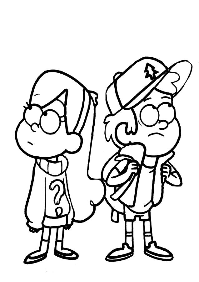 Purposeful Dipper and Mabel